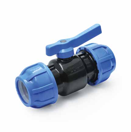 KAPLİN PLASTİK KÜRESEL VANA(G)