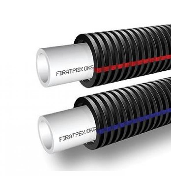 16x2 SPİRAL KILIFLI PEX-B BORU (100mt/TOP)