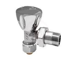 1/2'' KÖŞE RADYATÖR VANASI KROM (PEX)