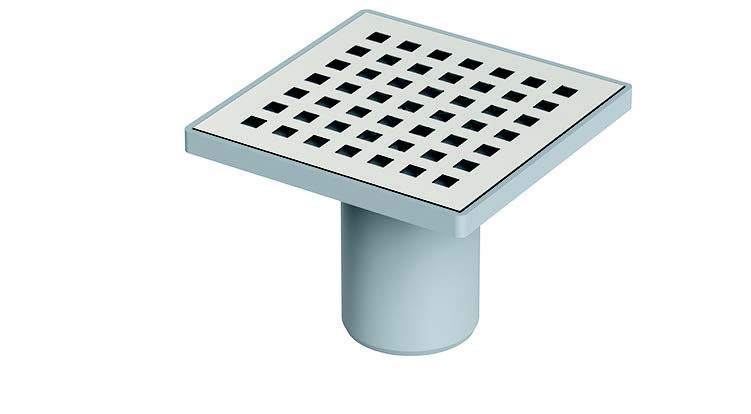 ALTTAN ÇIKIŞLI PLASTİK PASLANMAZ KUCA YER SÜZGECİ (LİNE TİPİ)