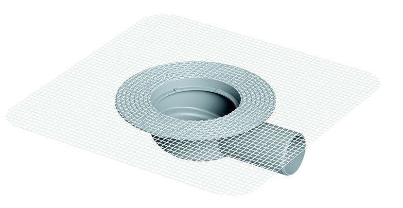 180mm FLANŞLI FİLELİ YANDAN ÇIKIŞLI SÜZGEÇ ALT GÖVDE